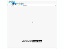 Tablet Screenshot of caribbean-newspapers.com